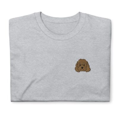 Cockapoo Retro Custom Embroidered T-Shirt