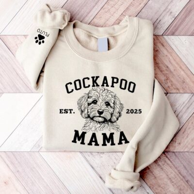 Cockapoo Iconic Custom Embroidered Sweatshirt