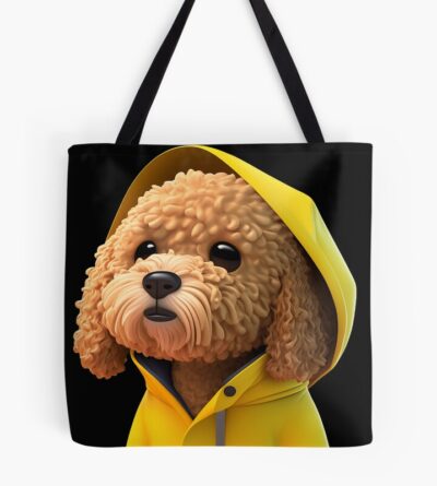 Cockapoo Retro Artwork Tote Bag