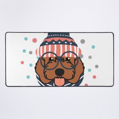 Cockapoo Classic Print Mouse Pad
