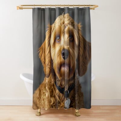 Cockapoo Classic Print Shower Curtain