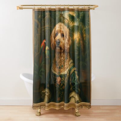 Cockapoo Modern Edition Shower Curtain