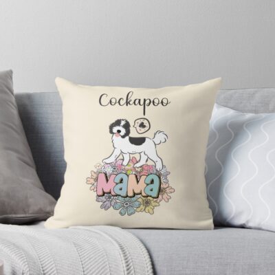 Cockapoo Legacy Tribute Throw Pillow