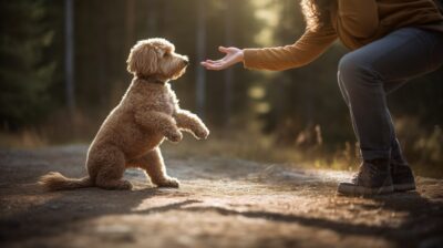 BrainSpin hyper realistic photo of a Cockapoo playing with trai 26060617 fe2f 48cf af81 1031f519b66b - Cockapoo Gifts UK